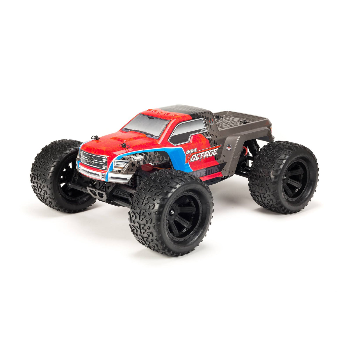 1/10 2WD Brushed Monster Truck RTR Red/Black R41026
