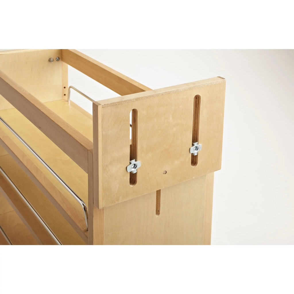 8 Inch Pullout Cabinet Organizer with Knife Block V301