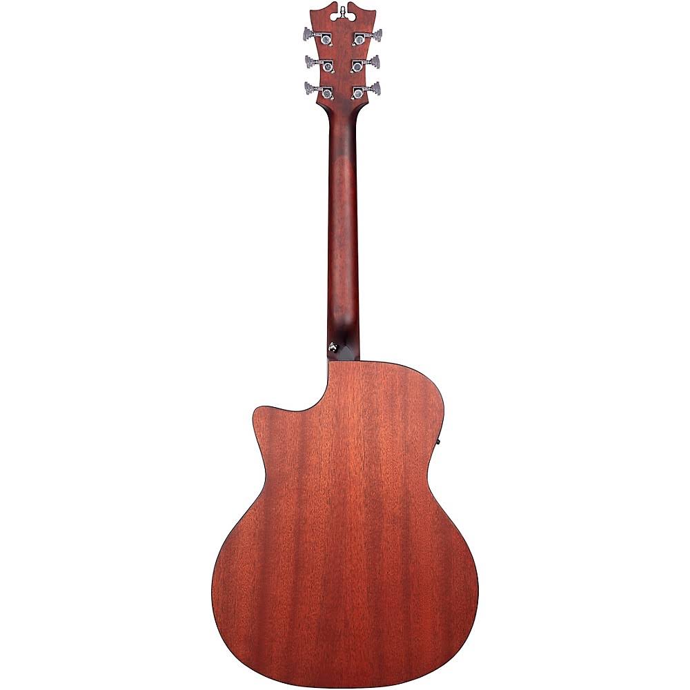 Matte Black Cutaway Orchestra Acoustic-Electric Guitar Z17611