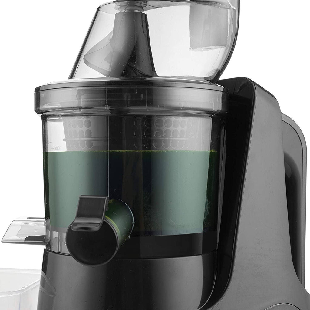Red Slow Masticating Juicer with Wide Chute Q7422