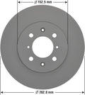 Front Brake Rotor Pack of 2 T3816