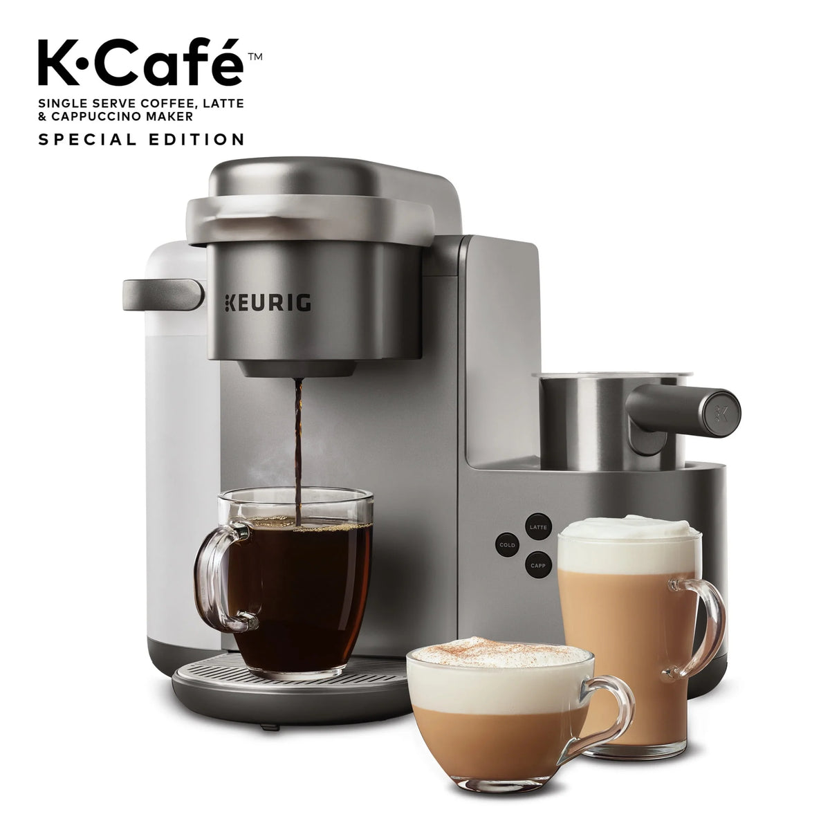 Single Serve Coffee Latte and Cappuccino Maker W242