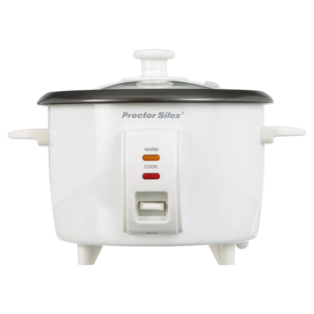 White 8 Cups Rice Cooker & Food Steamer A8523