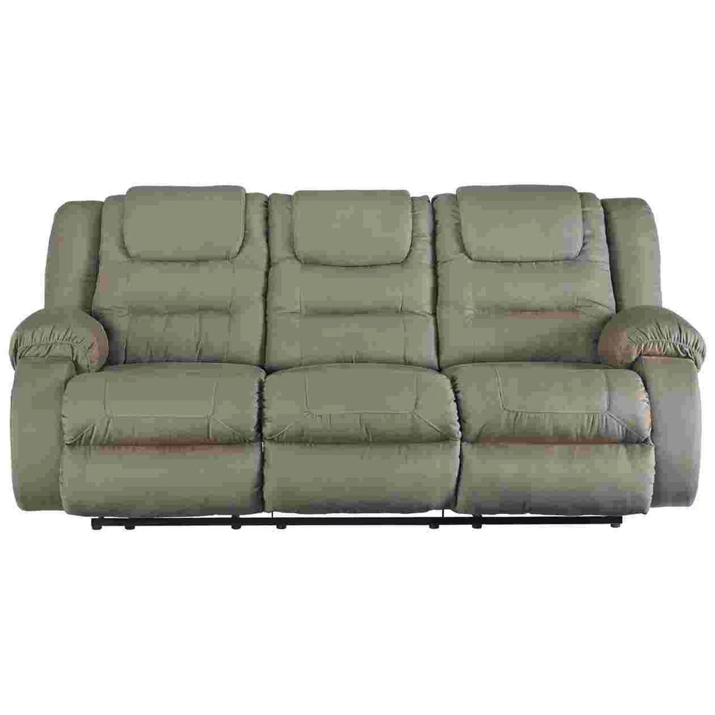 Gray Fabric Reclining Sofa M16642
