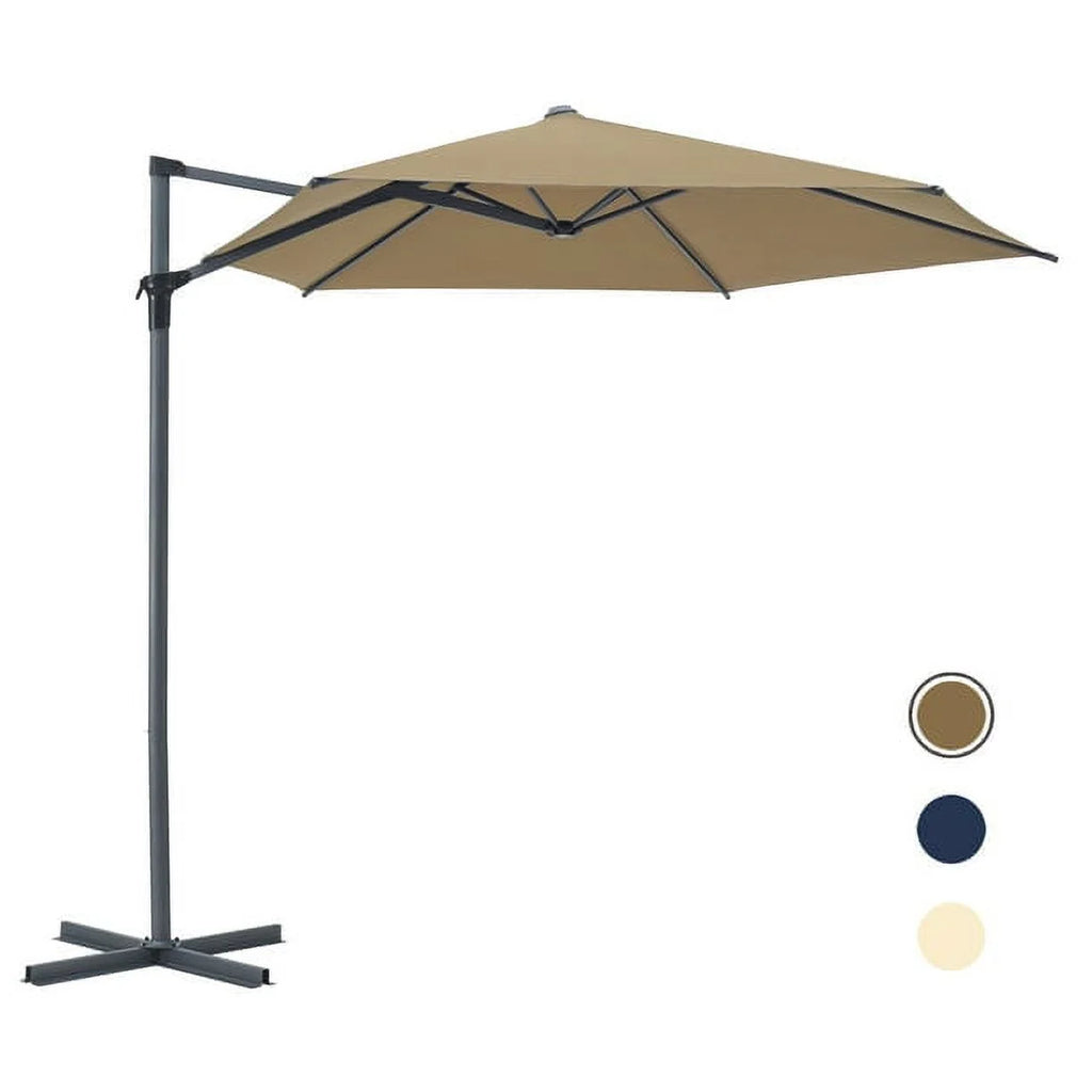 10ft Beige Outdoor Patio Umbrella B672172