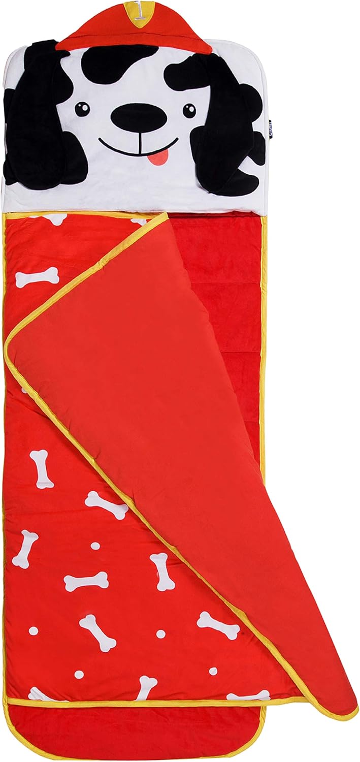 Plush Nap Mat with Attached Blanket E957302