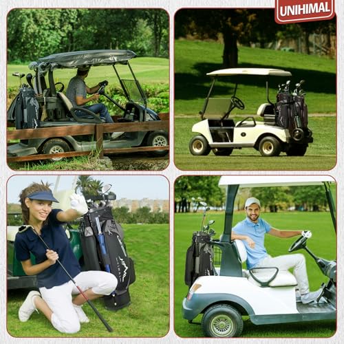 14-Way Golf Cart Bag with Full Length Divider Top and Rain Cover E406