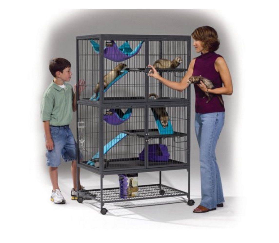 Gray Double Unit Cage D32906
