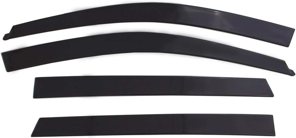 4-Piece In-Channel Side Window Deflector for Dodge 1500 Crew Cab P725