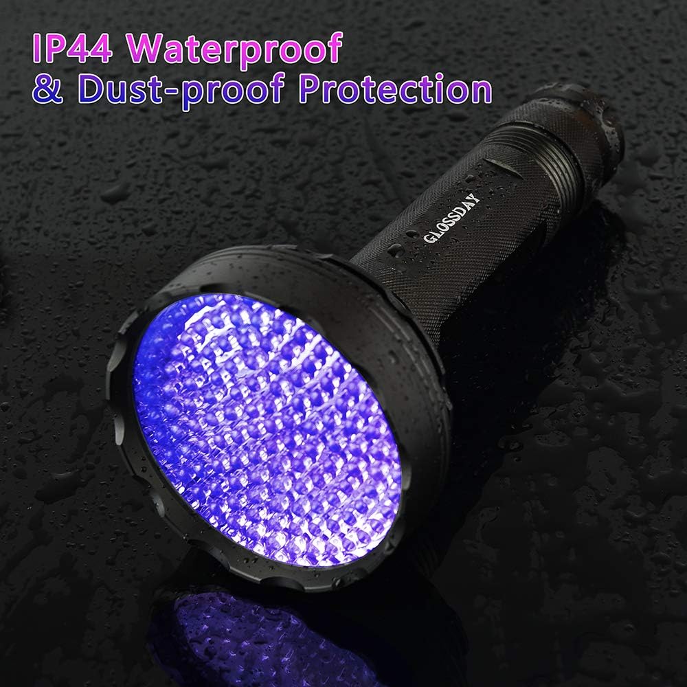 128 LED UV Flashlight, Pack of 2 E4937