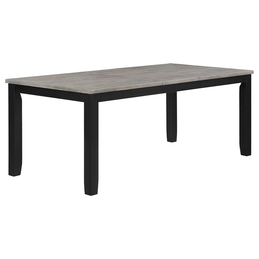 7-piece Wood Dining Table Set with Extension Leaf A3253