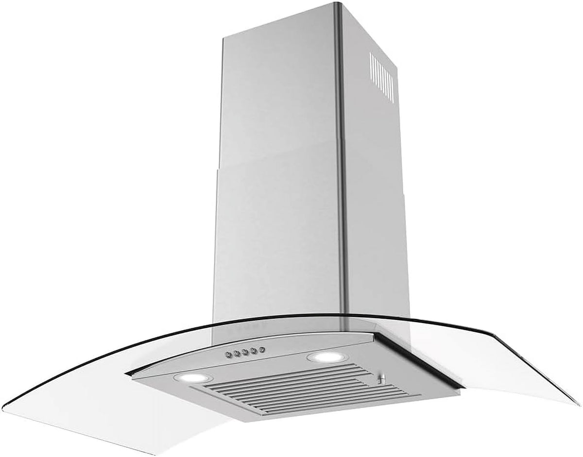 36 in. Ductless Wall Mount Range Hood with Baffle Filters C738