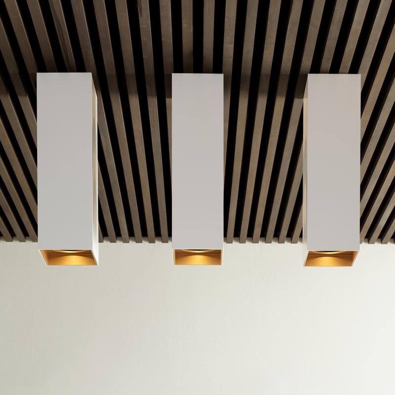Matte White LED Flush Mount V267