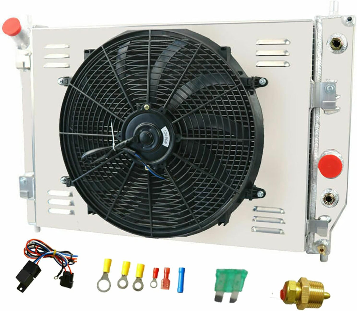 Aluminum Radiator 3 Row Core V62007