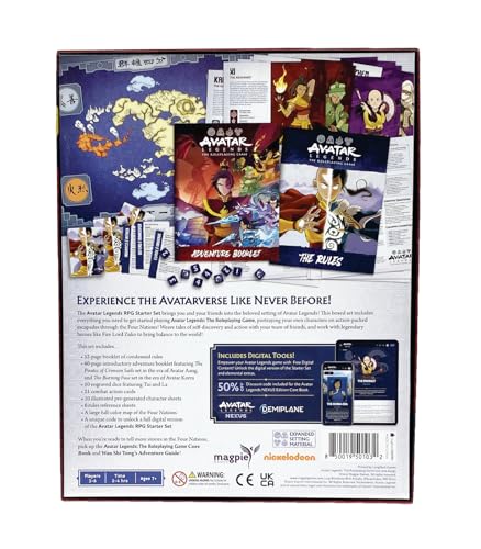Avatar Legends The Roleplaying Game: Starter Set Q956498