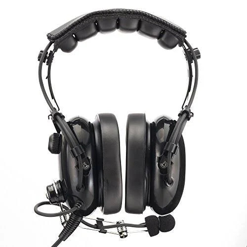 Black PNR Pilot Aviation Headset G775