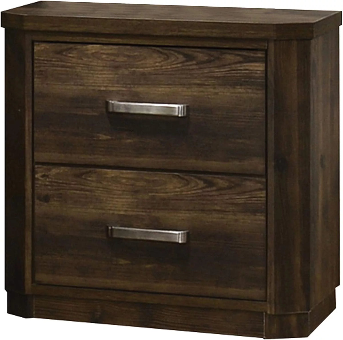 Rustic Walnut Nightstand D771042