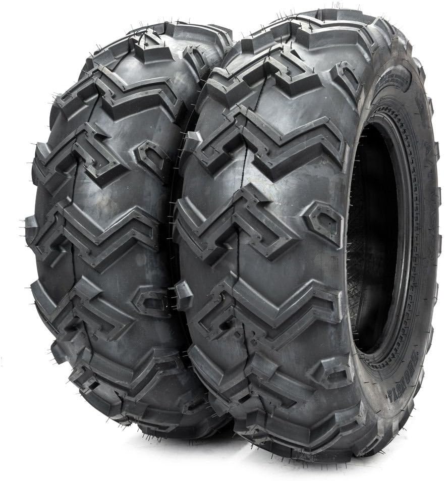 Set of 2 25x10-12 Rear ATV UTV Tires 6 Ply Rating M288