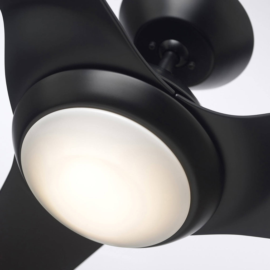 Black LED Ceiling Fan M8383