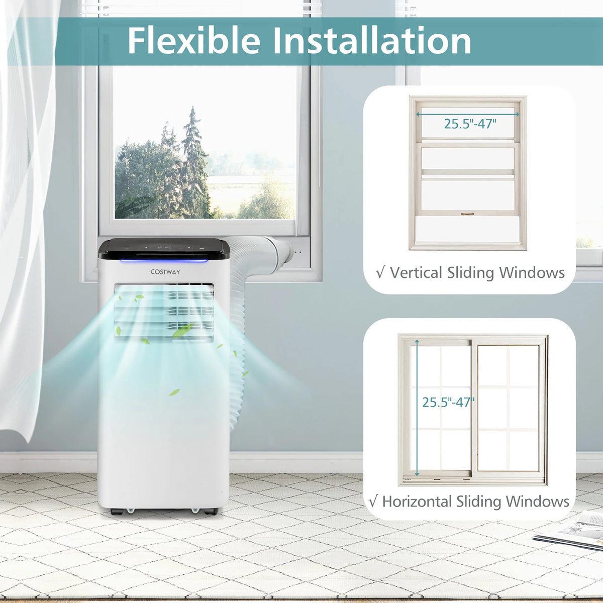 5200 BTU Portable Air Conditioner 3-in-1 E921
