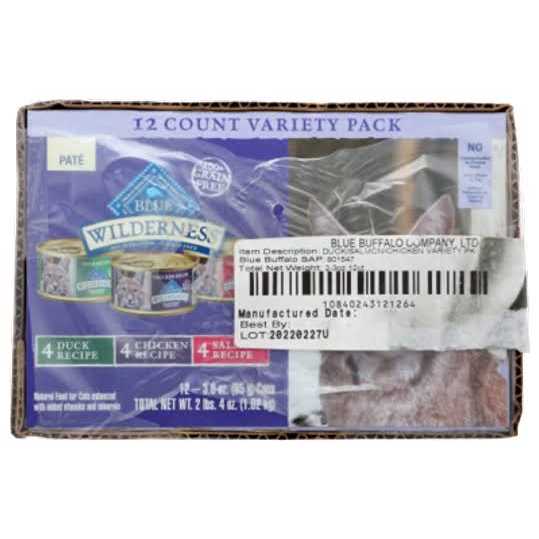 Wet Cat Food Variety Pack S4317