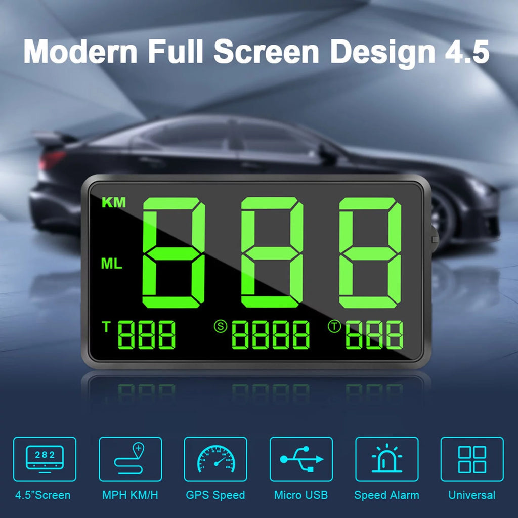 GPS Speedometer with Over Speed Alarm H26116