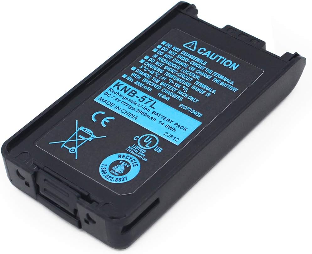 7.4V 2000mAh Rechargeable Li-ion Battery Pack of 2 G4319