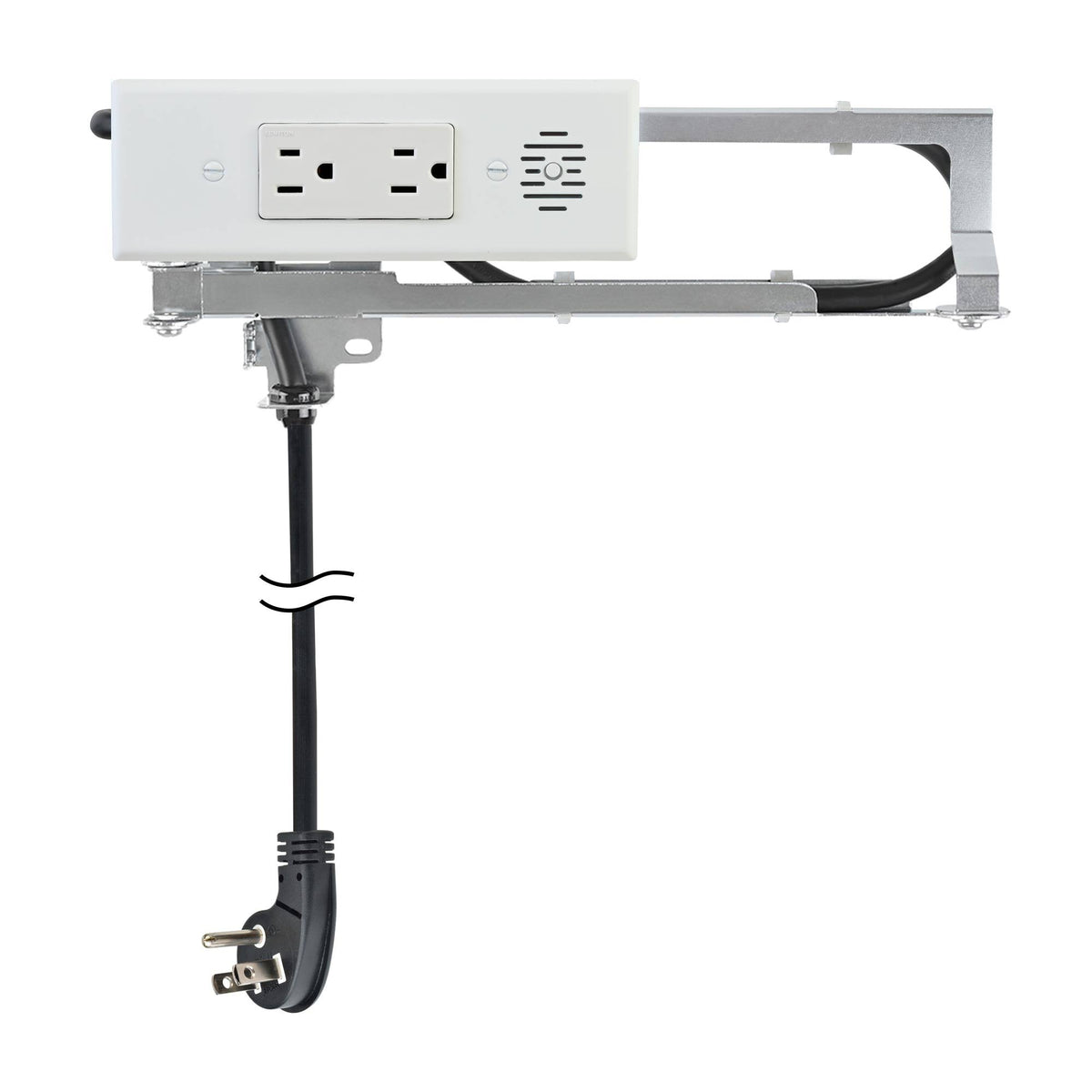 White In-Drawer Outlet 15 Amp AC Outlets X3971