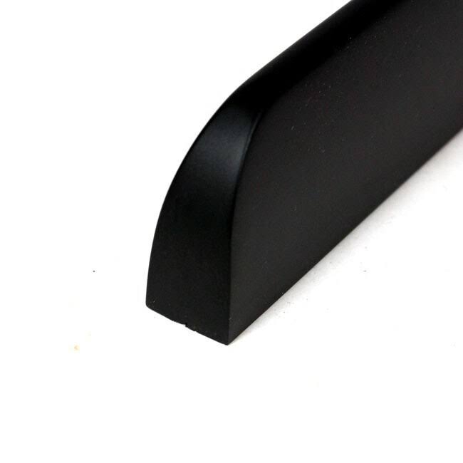 8-Inch Solid Matte Black Cabinet Bar Pull Handle (Case of 10) V325