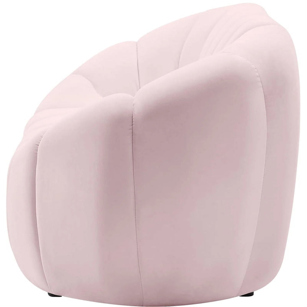 Pink Velvet Sofa E229627