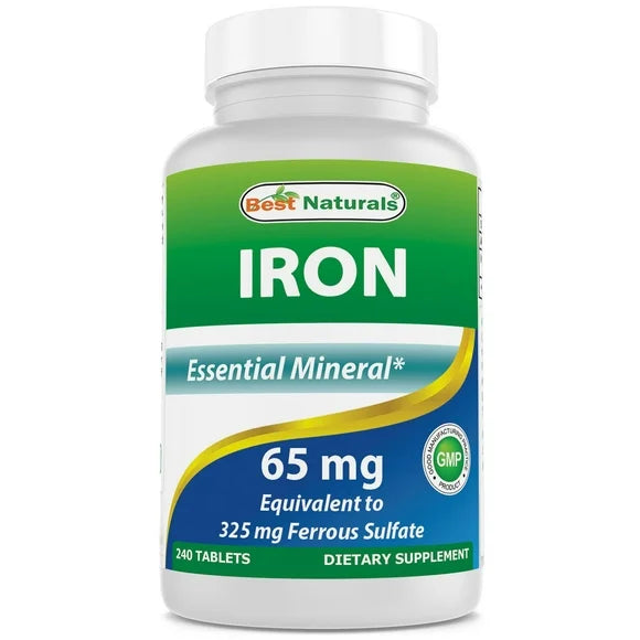 Iron 65 mg 240 Tablets M53055
