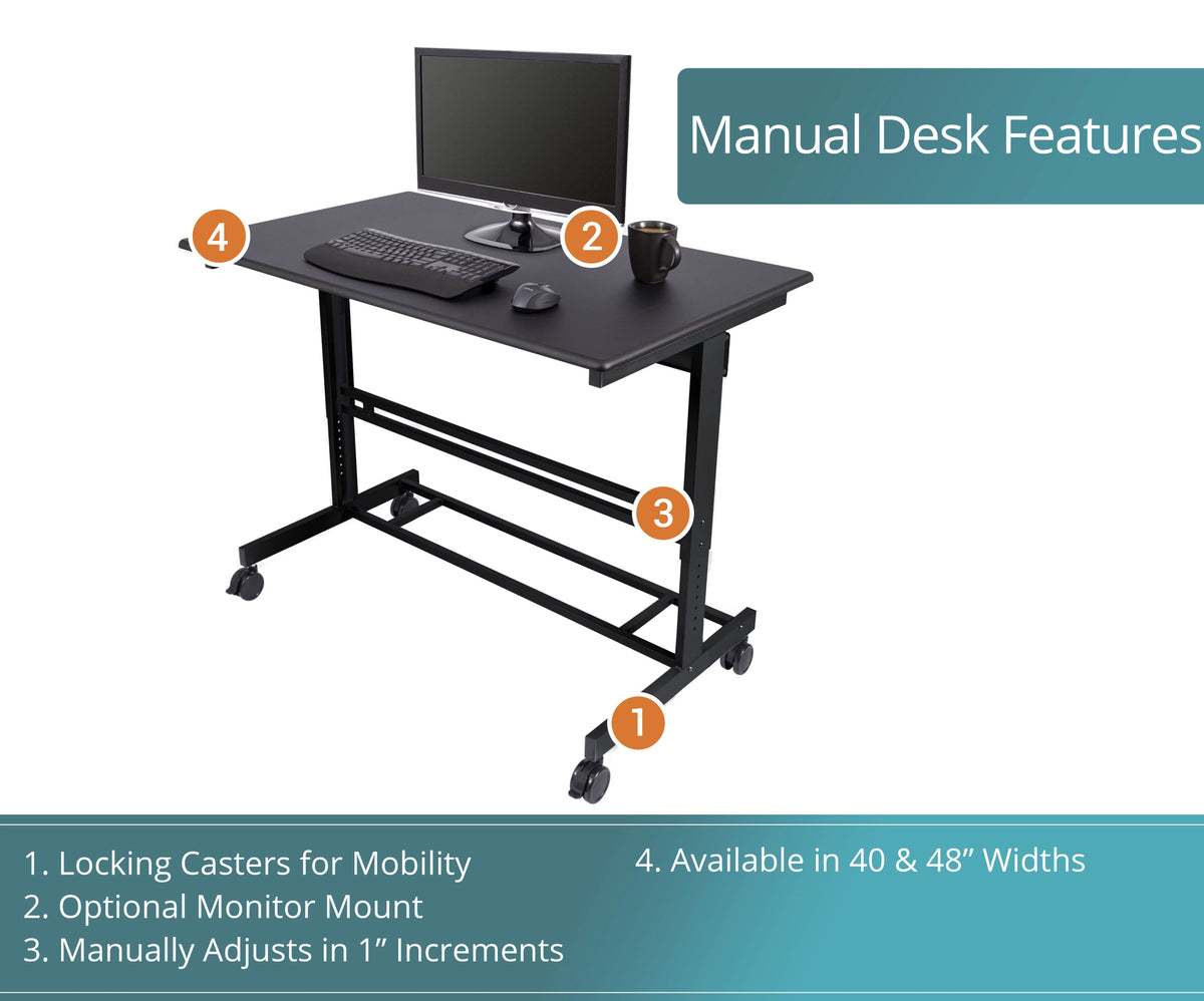 Adjustable Height Standing Desk Workstation R5699