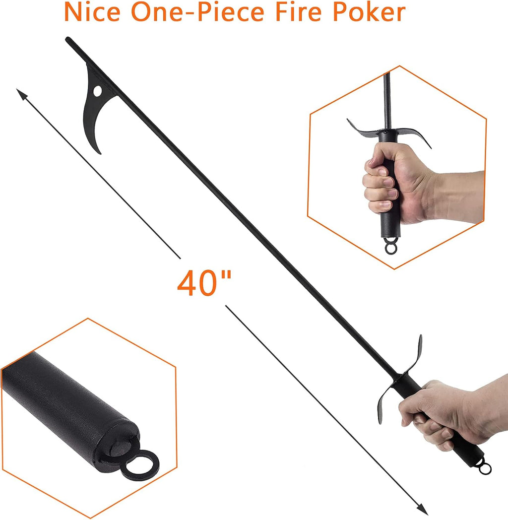 36 Stainless Steel Fire Pit Tool Kits X358