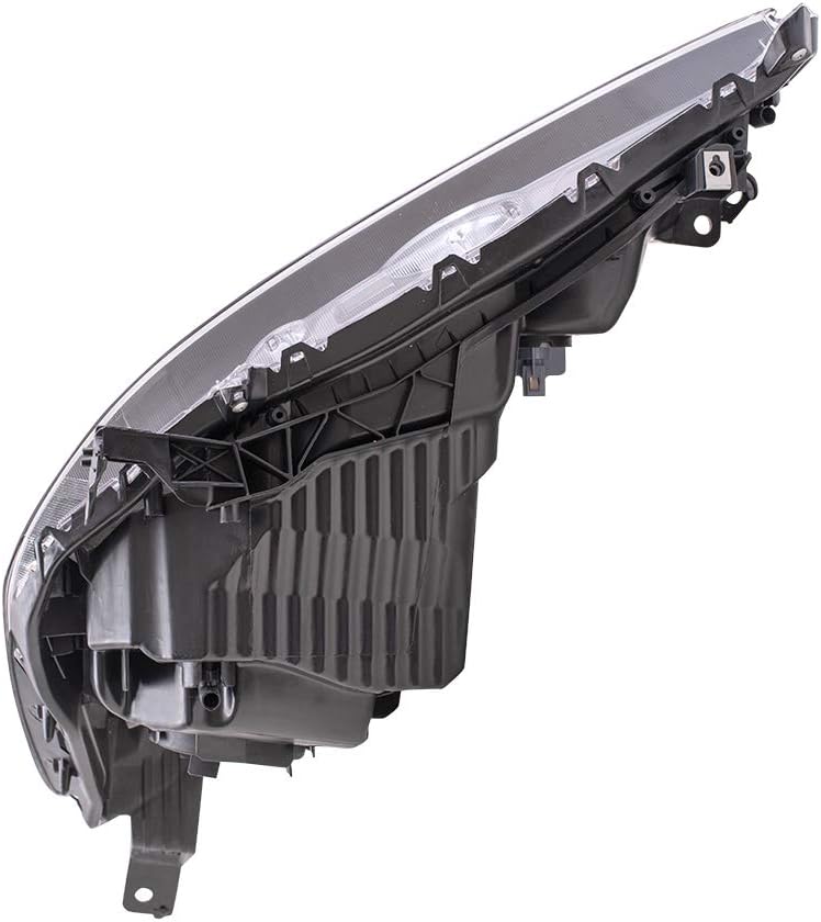 Replacement Driver and Passenger Headlights with Grey Bezels I54797