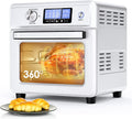 16-in-1 Stainless Steel Air Fryer Toaster Oven Combo with Digital Temperature Control, 9 Accessories & Cookbook Z477