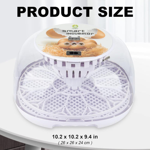 12-24 Egg Incubator with Automatic Egg Turner C580