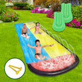 15.5ft Long Water Slide Toy with Inflatable Crash Pad N8534