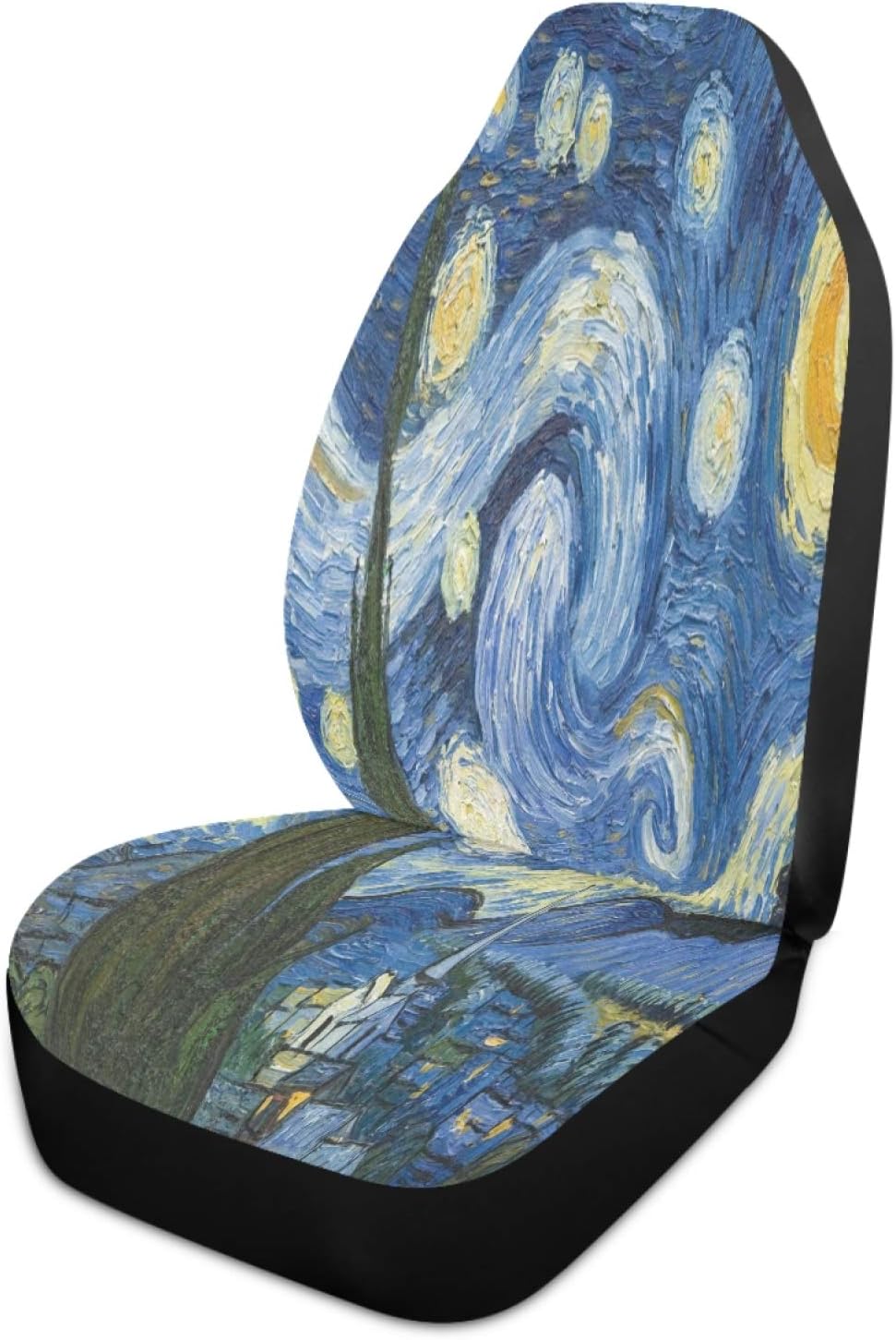 Vintage Leopard Print Bucket Seat Cover Pack of 2 P1659