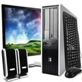 Desktop Intel Core 2 Duo 2.4GHz 4GB RAM 500GB HDD DVD Windows 10 Home 19" Monitor Keyboard Mouse Speaker Bundle E16445
