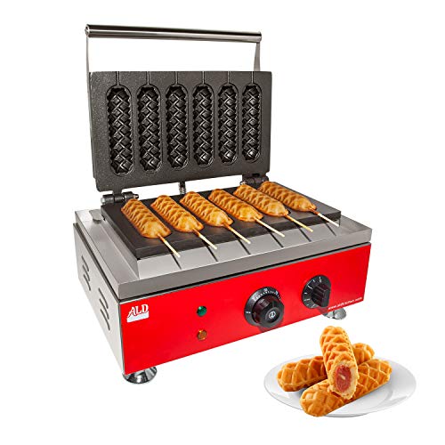 Stainless Steel Waffle Dog Maker (5 Waffles) N733