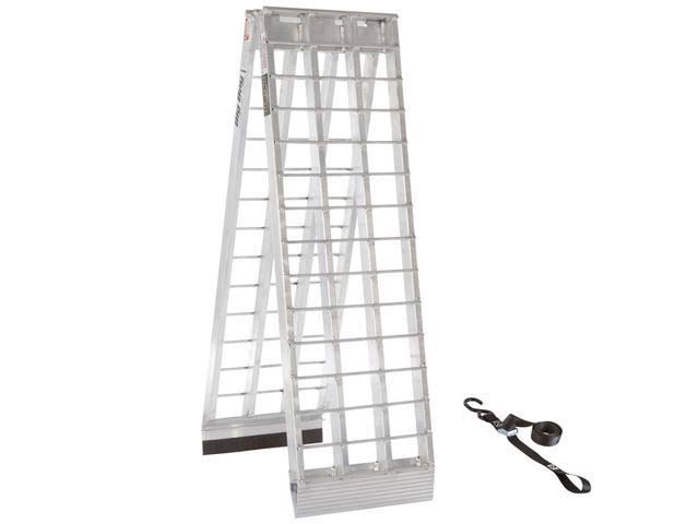Single Runner Folding Aluminum Motorcycle Ramp C2905