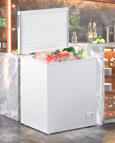 7.0 Cubic Feet White Chest Freezer with Removable Baskets O111582