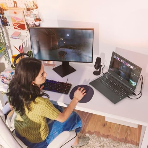 15.6" 144Hz FHD Gaming Laptop, AMD Ryzen 5 7535HS, 16GB DDR5 RAM, 512GB SSD, AMD Radeon RX 6550M, Backlit Keyboard, Windows 11 Pro, Mica Silver A899