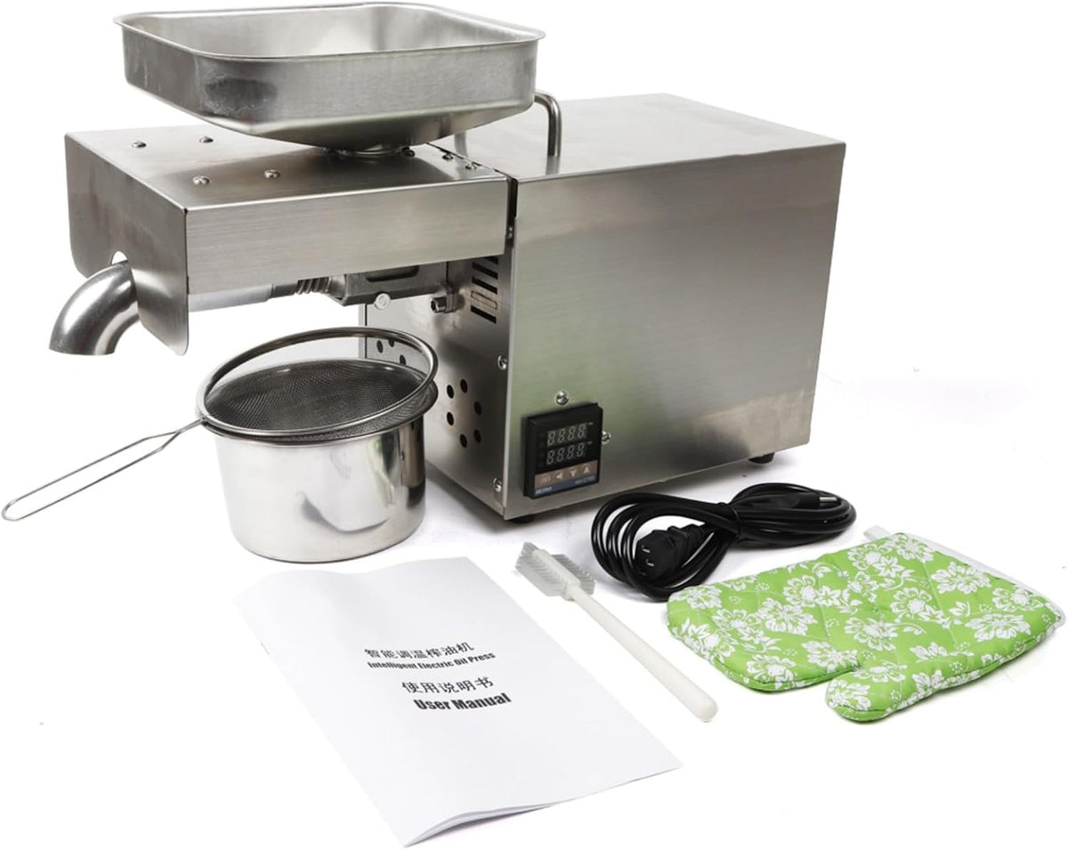 1500W Stainless Steel Electric Automatic Oil Press Machine O58183