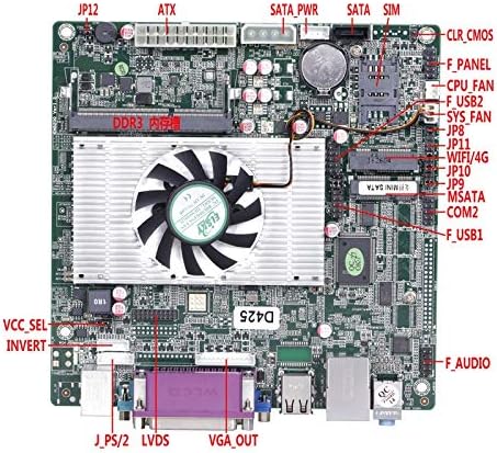 Industrial Computer Motherboard Mini ITX Integrated Motherboard Set U34031