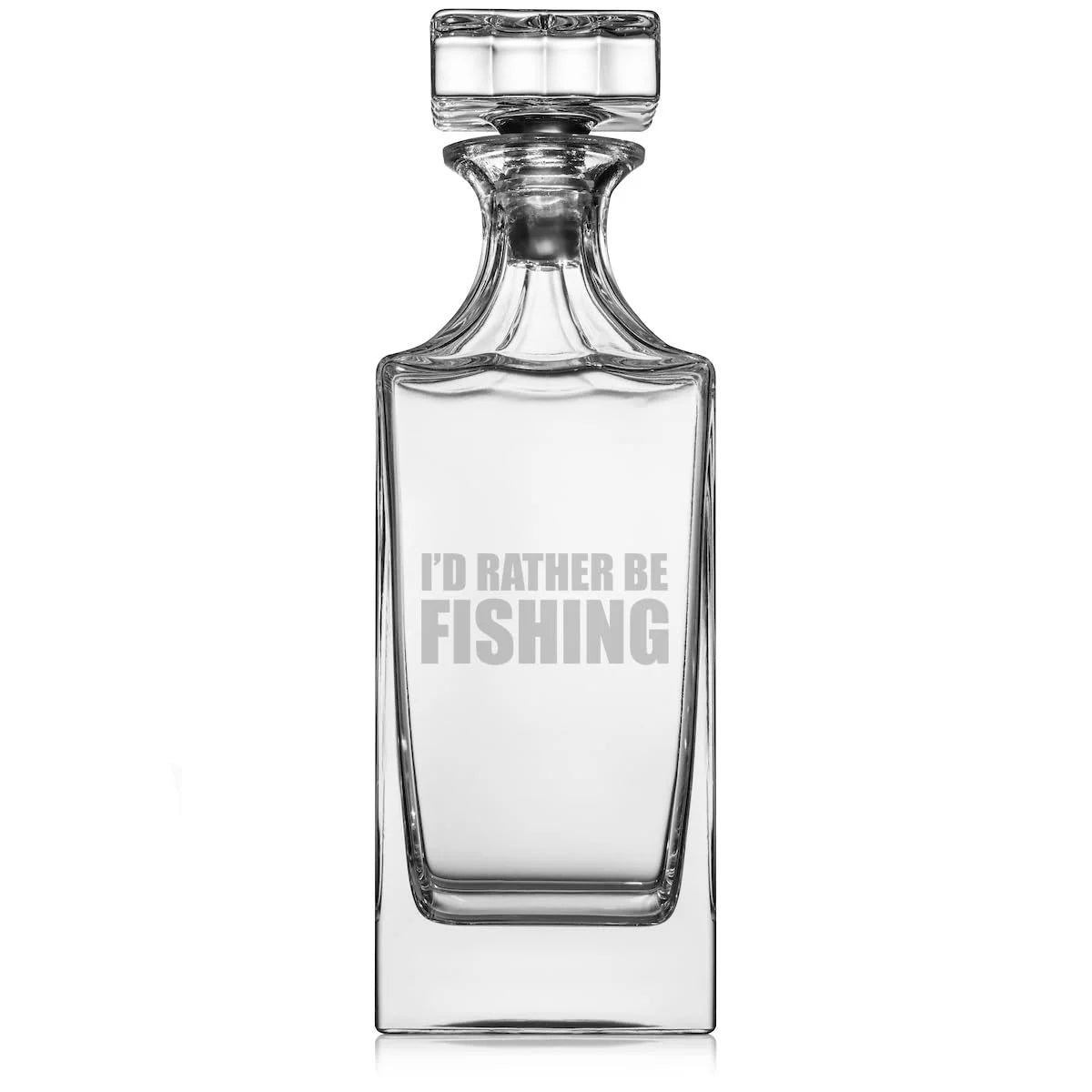 30 oz Glass Whiskey Decanter with Glass Stopper M39828