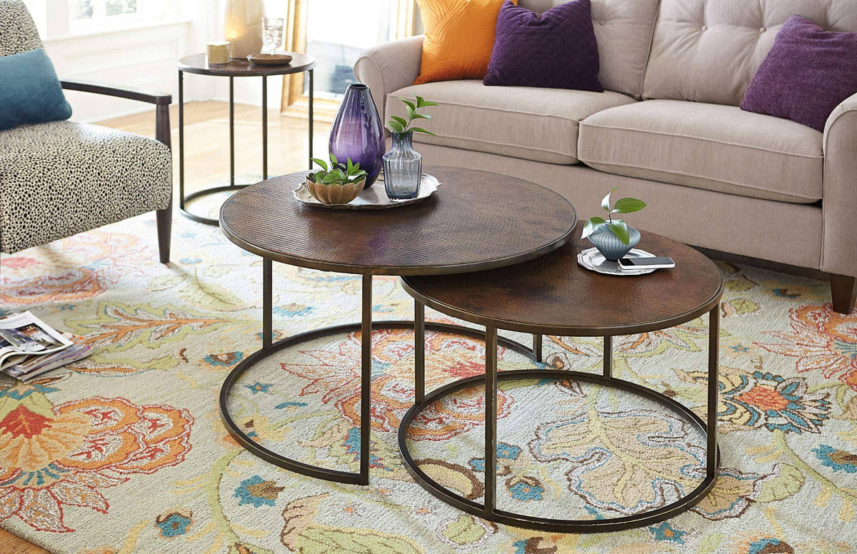 Round End Table L9689