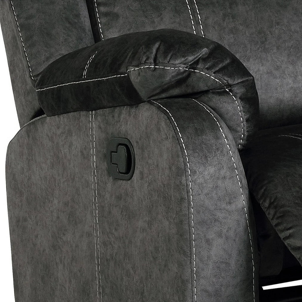 Reclining Sofa with Drop Down Table & Drawer I285012