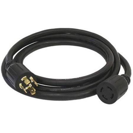 25-Foot 30-Amp Generator Cord with NEMA L14-30 Ends E5090