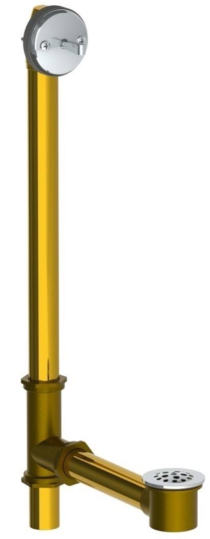 Trip Lever Waste & Overflow - Polished 24K Gold K41633